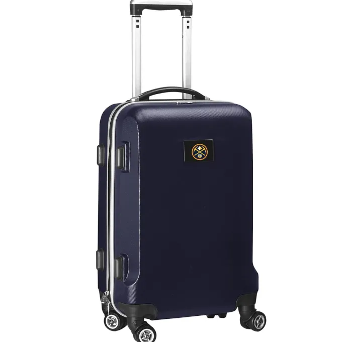 Silk & Salt Denver Nuggets 20 8-Wheel Hardcase Spinner Carry-On - Navy^ Carry On Luggage