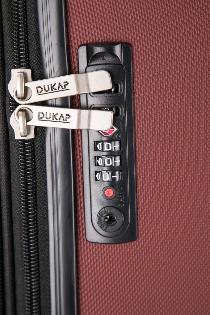 Silk & Salt DUKAP Intely 3-Piece 20/28/32 Smart Hardside with USB Port ampIntegrated Weight Scale Luggage^ Hard Side Luggage