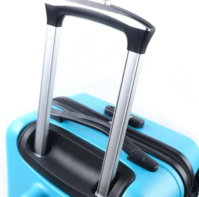 Silk & Salt 20 Suitcase for Kids Kid LuggaKid Travel Fashionable Appearance Rideable Funny Suitcase Kid Gift Recommended A2-8 Years Old (Blue)^ Hard Side Luggage