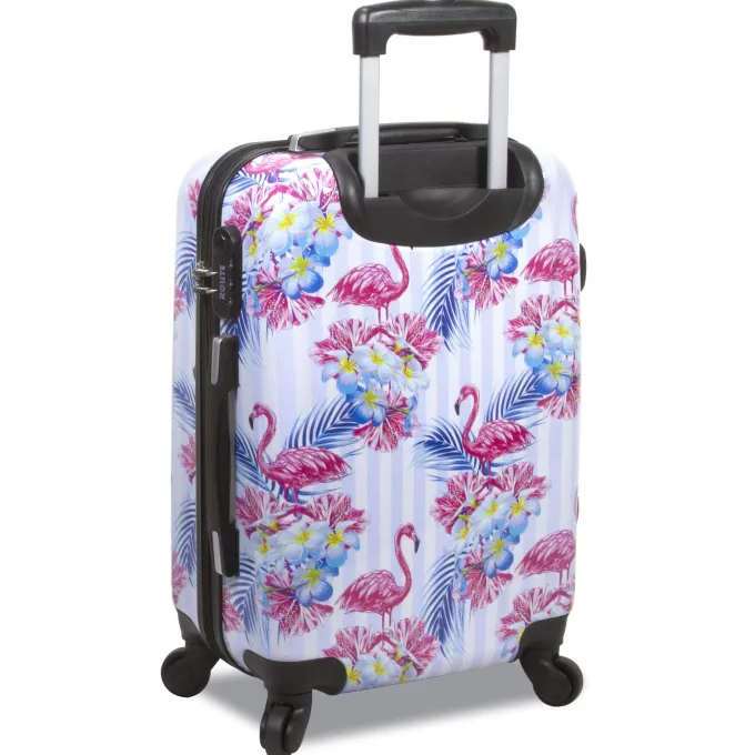 Silk & Salt Rolite Flamingo 3-piece Hardside Spinner LuggaSet^ Checked Luggage