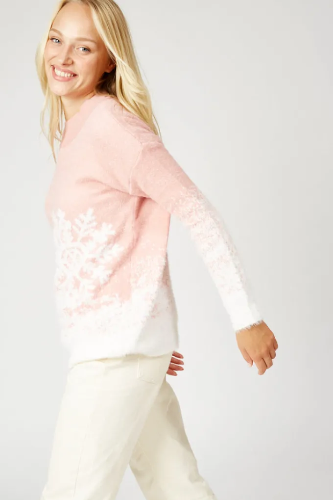 Silk & Salt love like this sweater - pink^ Knitwear