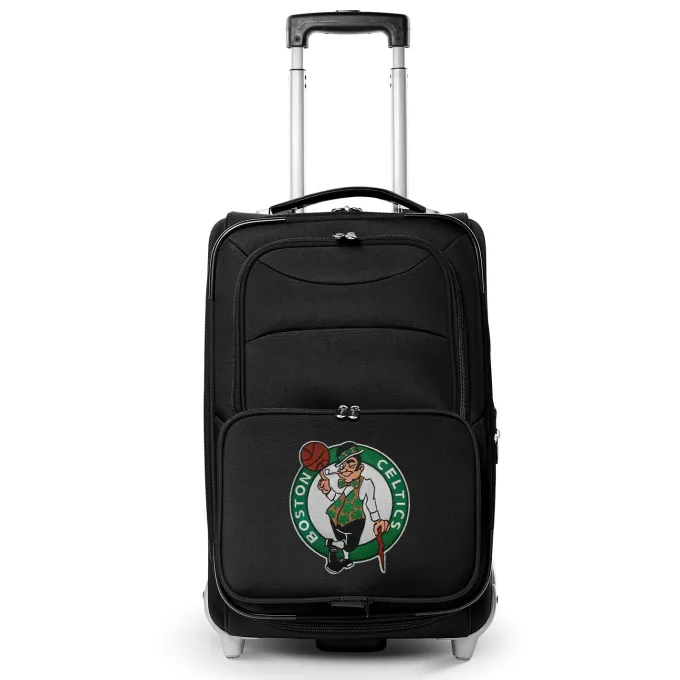 Silk & Salt Boston Celtics 21 Rolling Carry-On Suitcase^ Carry On Luggage