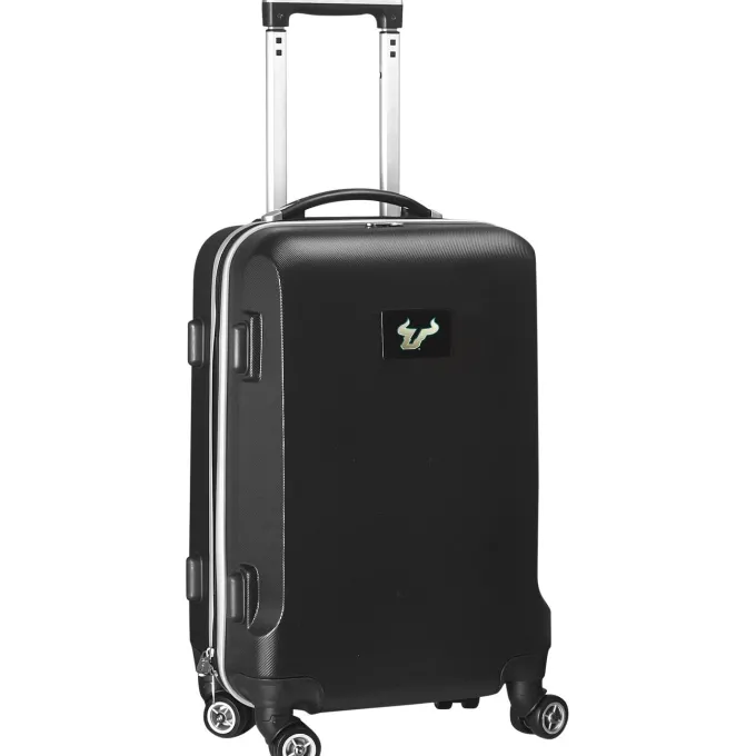 Silk & Salt Black South Florida Bulls 20 8-Wheel Hardcase Spinner Carry-On^ Carry On Luggage