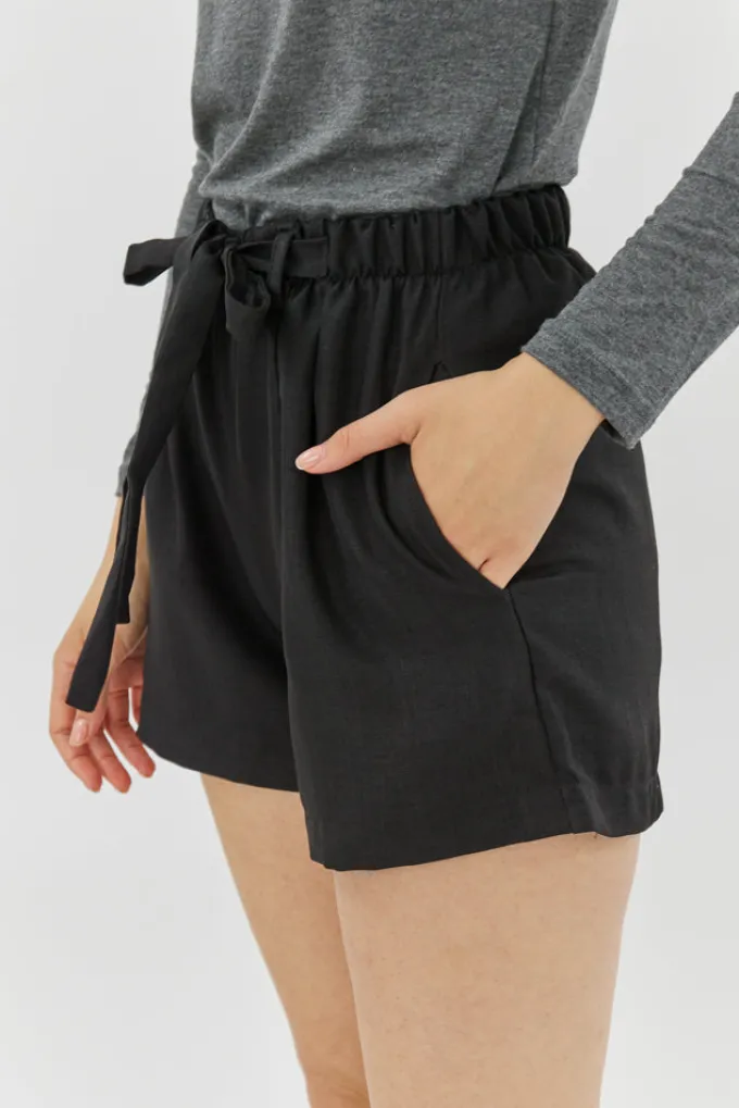 Silk & Salt california shorts - black^ Pants