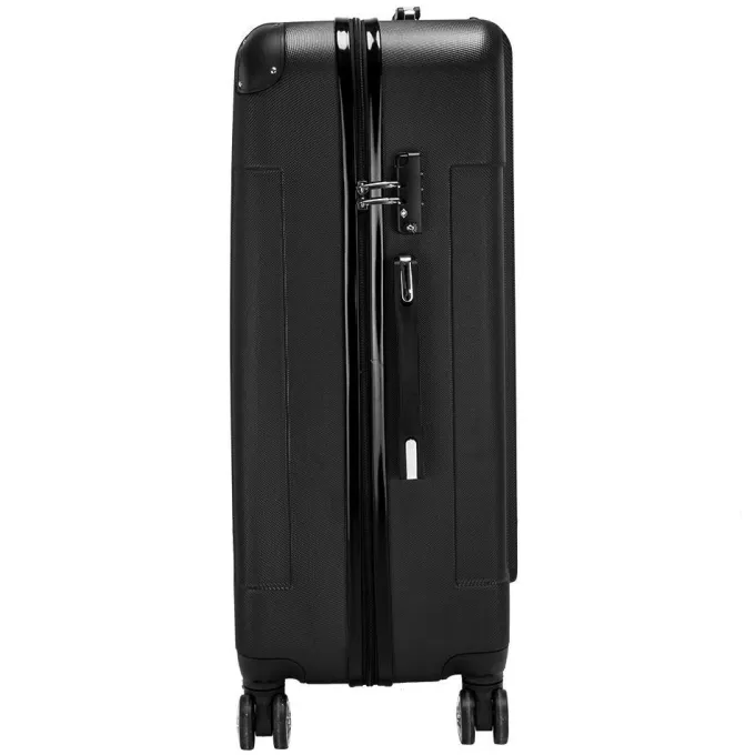 Silk & Salt Zimtown 3Pcs LuggaTravel Set Bag TSA Lock ABS Trolley Spinner Carry on Suitcase^ Hard Side Luggage