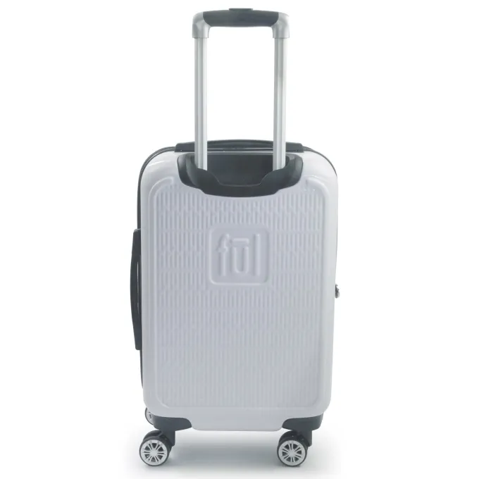 Silk & Salt FUL Star Wars Storm Trooper Embossed 21in Spinner Suitcase White^ Hard Side Luggage