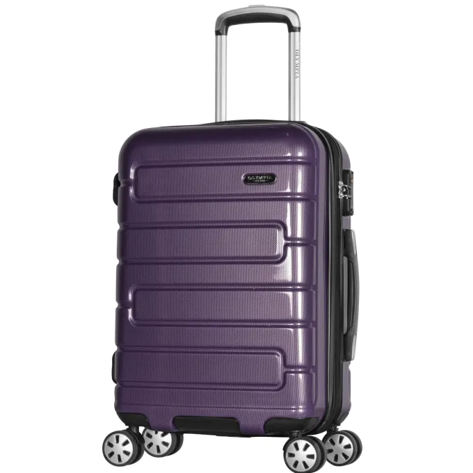 Silk & Salt Nema 22 Carry-On PC Expandable Spinner Set w/ TSA Lock^ Hard Side Luggage