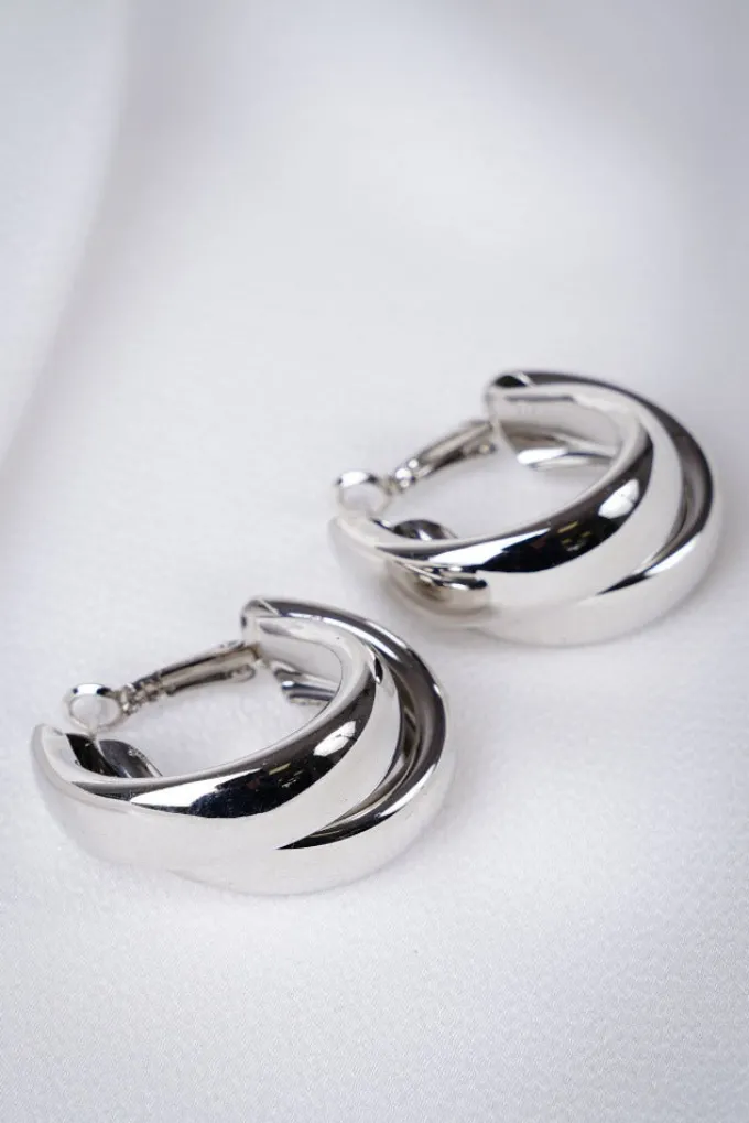 Silk & Salt my frankie earrings - silver^ Night Out