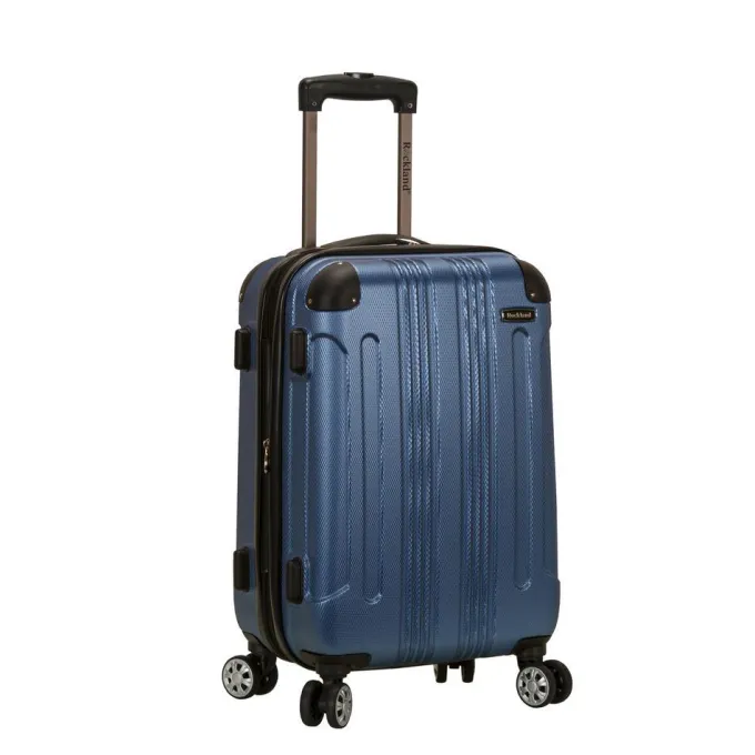 Silk & Salt Sonic Abs Upright Spinner Blue^ Hard Side Luggage