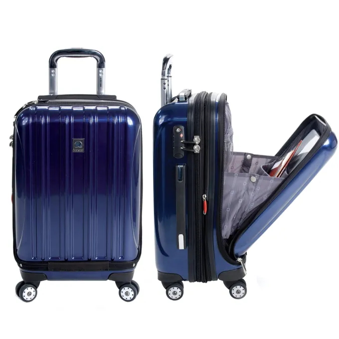 Silk & Salt Delsey Paris Aero 19 Carry-on Hardside Luggage Blue^ Carry On Luggage