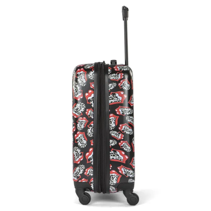 Silk & Salt The Rolling Stones - 3 piece Luggaset (Carry-on 24 inch 28 inch) - Multi Color^ Checked Luggage