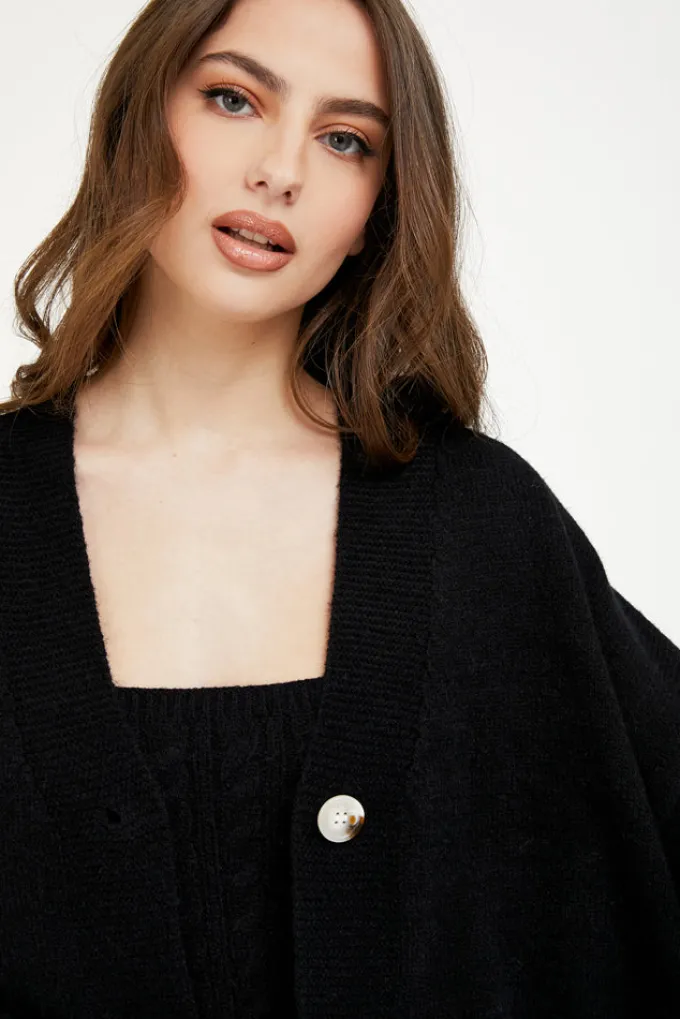 Silk & Salt top set - black^ Hoodies & Sweatshirts