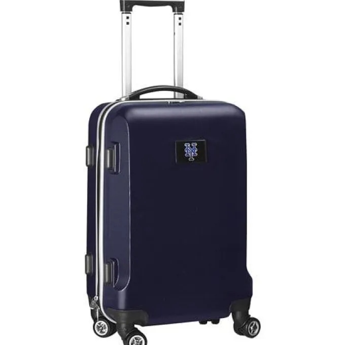 Silk & Salt York Mets 20 8-Wheel Hardcase Spinner Carry-On - Navy^ Carry On Luggage