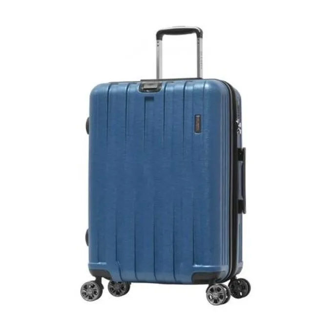 Silk & Salt Olympia Sidewinder 25'' Expandable Mid-Size Spinner  25'' x 17'' x (11''+2'')^ Hard Side Luggage