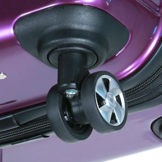 Silk & Salt 3 Pcs Set Polycarbonate Expandable LuggaSpinner Suitcase with TSA Lock 28 24 amp20^ Luggage Sets