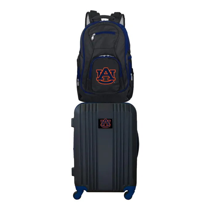 Silk & Salt NCAA Auburn Tigers 2-Piece Luggaand Backpack Set^ Luggage Sets