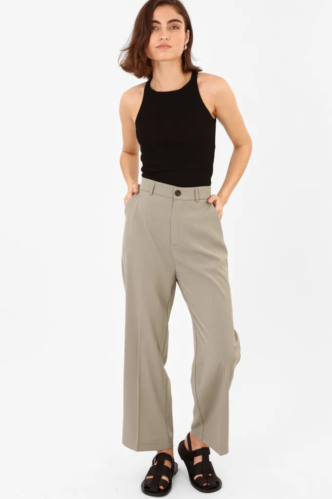 Silk & Salt my stunning suit pants - green^ Sets