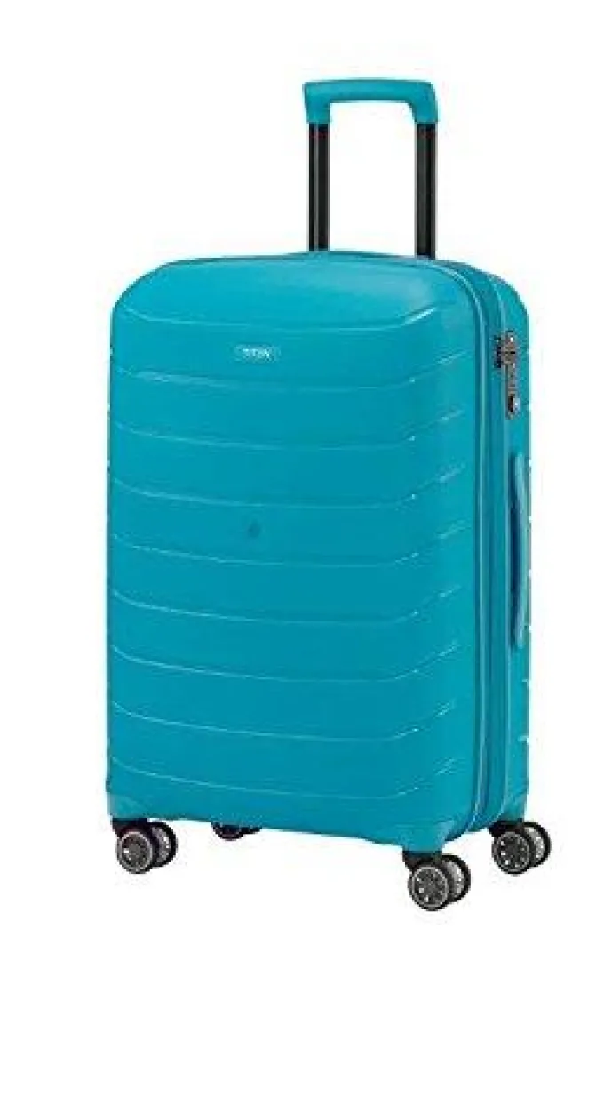 Silk & Salt Limit Hardcase Unbreakable 27 Spinner Expandable (Aqua)^ Hard Side Luggage