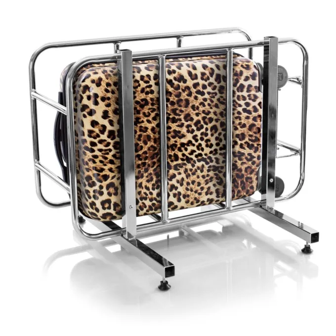 Silk & Salt Heys America Brown Leopard 3-Piece Hardside Spinner LuggaSet^ Hard Side Luggage
