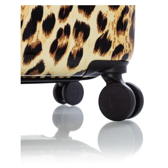Silk & Salt Heys America Brown Leopard 3-Piece Hardside Spinner LuggaSet^ Hard Side Luggage