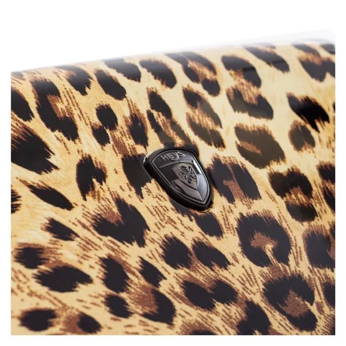 Silk & Salt Heys America Brown Leopard 3-Piece Hardside Spinner LuggaSet^ Hard Side Luggage