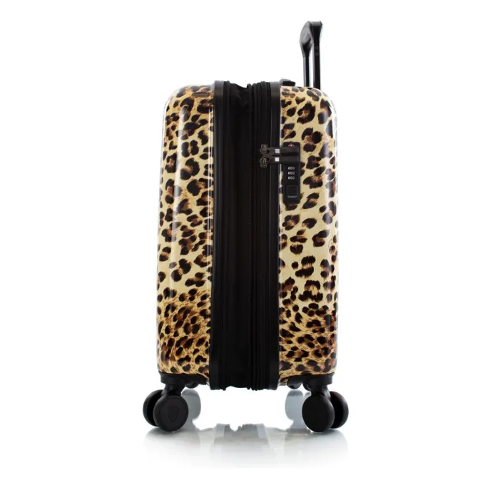 Silk & Salt Heys America Brown Leopard 3-Piece Hardside Spinner LuggaSet^ Hard Side Luggage