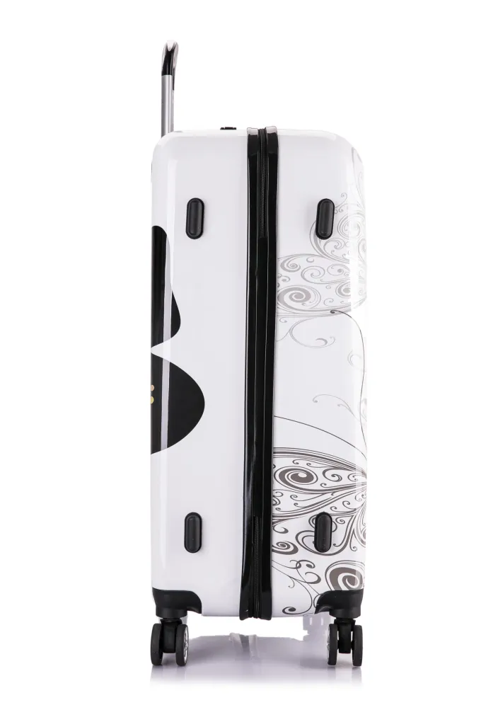 Silk & Salt InUSA Prints 3-Piece 20/24/38 Lightweight Hardside Set Luggage^ Checked Luggage