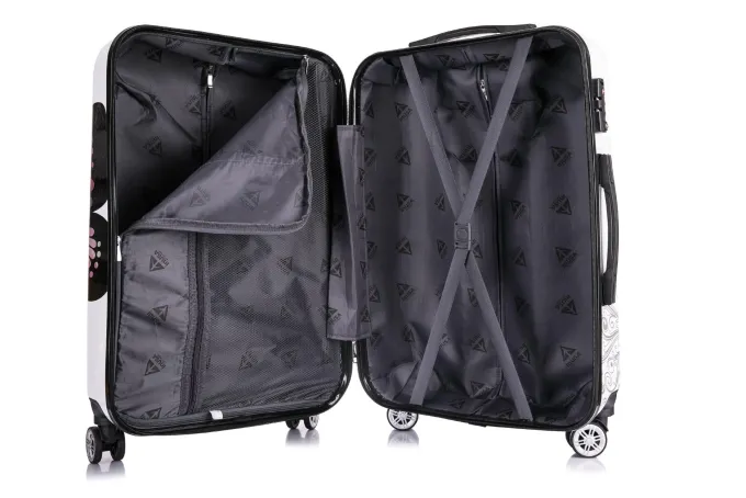 Silk & Salt InUSA Prints 3-Piece 20/24/38 Lightweight Hardside Set Luggage^ Checked Luggage