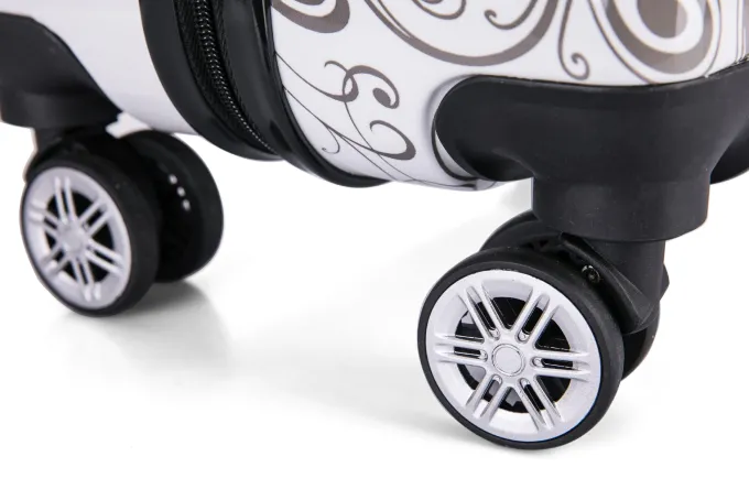 Silk & Salt InUSA Prints 3-Piece 20/24/38 Lightweight Hardside Set Luggage^ Checked Luggage