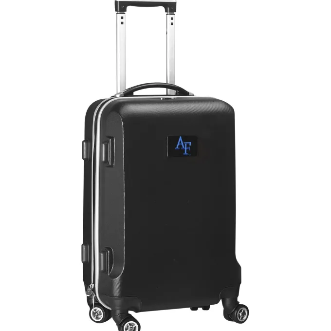 Silk & Salt Black Air Force Falcons 20 8-Wheel Hardcase Spinner Carry-On^ Carry On Luggage
