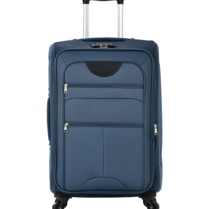Silk & Salt Abcnature Expandable Luggage 3 PC LuggaSetUpright Spinner Softshell Lightweight Suitcase with TSA Lock Durable Suitcase Double Wheels Carry on LuggaSets Clearance 22 26 30^ Checked Luggage