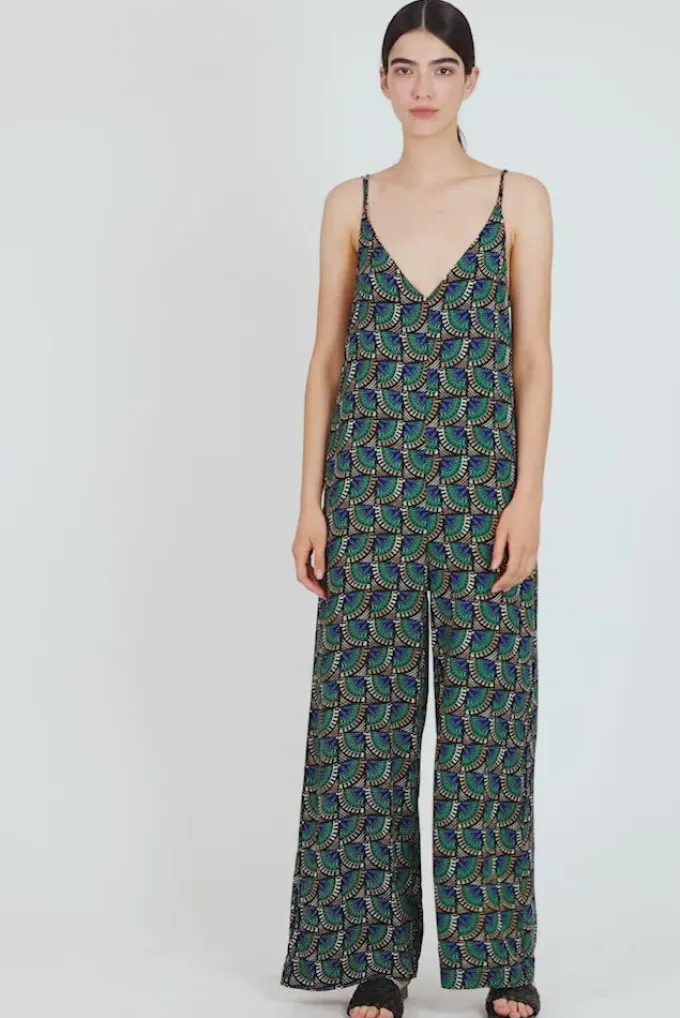 Silk & Salt dangerously in love jumpsuit - peacock^ Jumpsuits