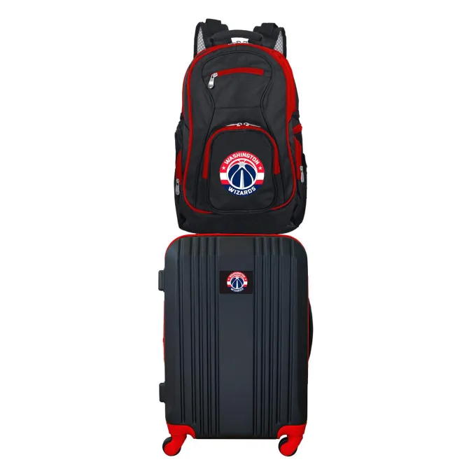 Silk & Salt NBA Washington Wizards 2-Piece Luggaand Backpack Set^ Luggage Sets