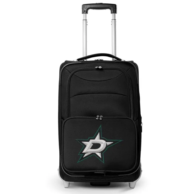 Silk & Salt Dallas Stars 21 Rolling Carry-On Suitcase^ Carry On Luggage
