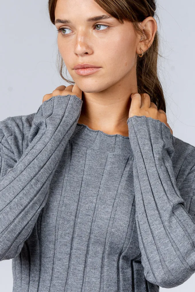 Silk & Salt showing my new - grey^ Tops