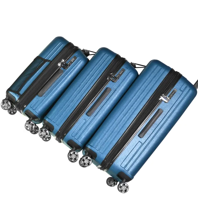 Silk & Salt Sidewinder 3-Piece Spinner Set W/Hidden Compartment^ Hard Side Luggage