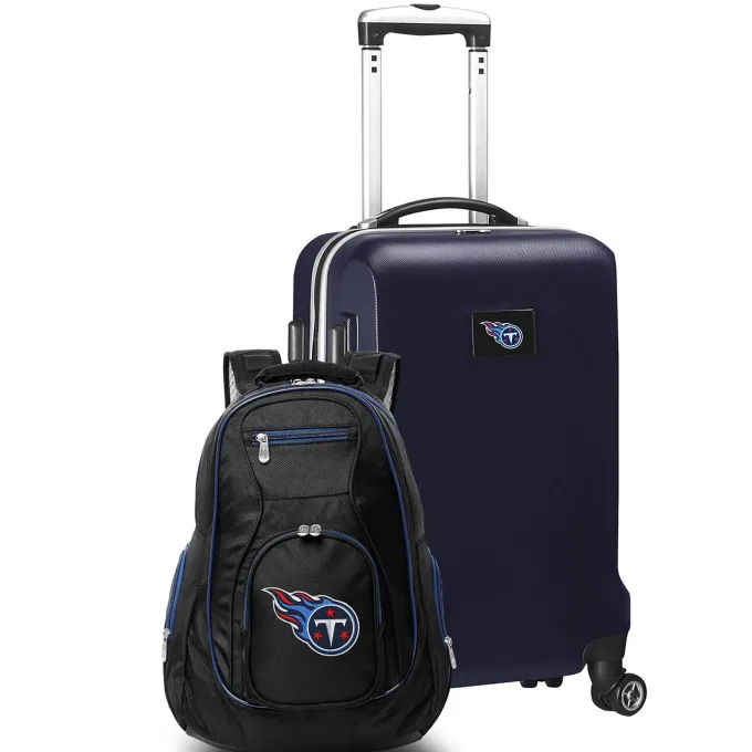 Silk & Salt MOJO Navy Tennessee s 2-Piece Backpack ampCarry-On Set^ Luggage Sets
