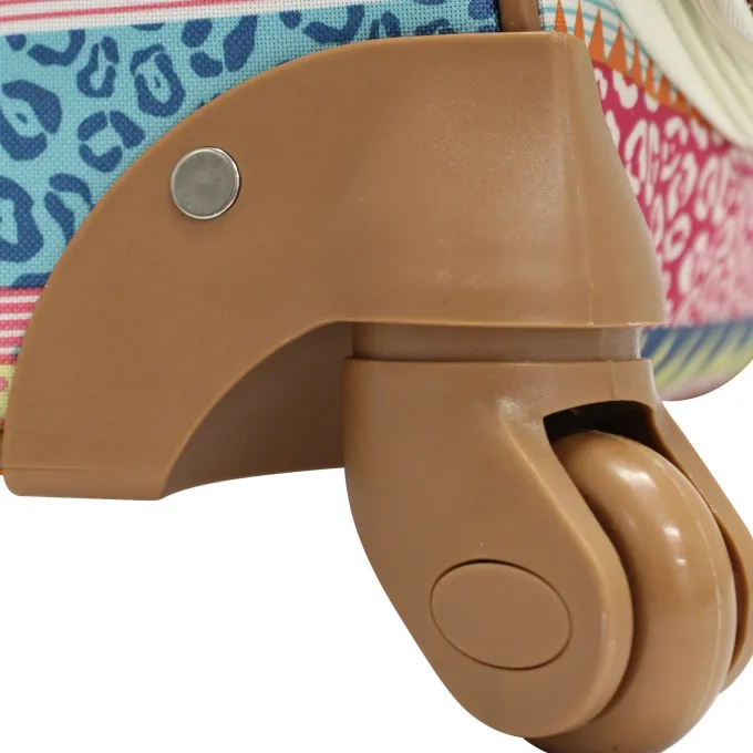 Silk & Salt Lily Bloom Carry On Expandable Pattern LuggaWith Spinner Wheels (20in On the Prowl)^ Checked Luggage