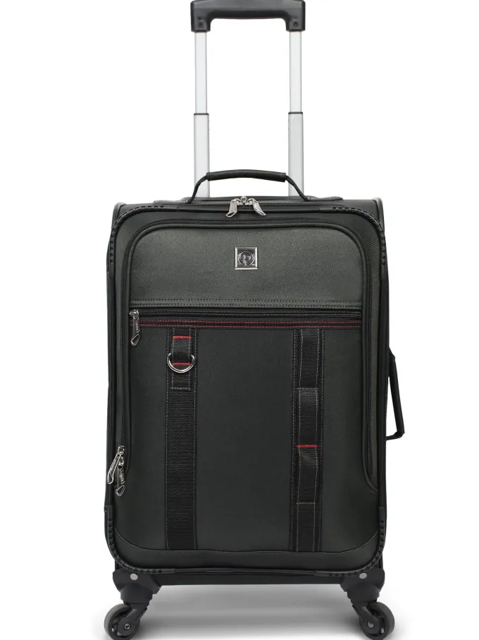 Silk & Salt Prote5 Piece Softside LuggaSet Includes 28 amp24 Check Bags 20 Carry-on Green^ Luggage Sets