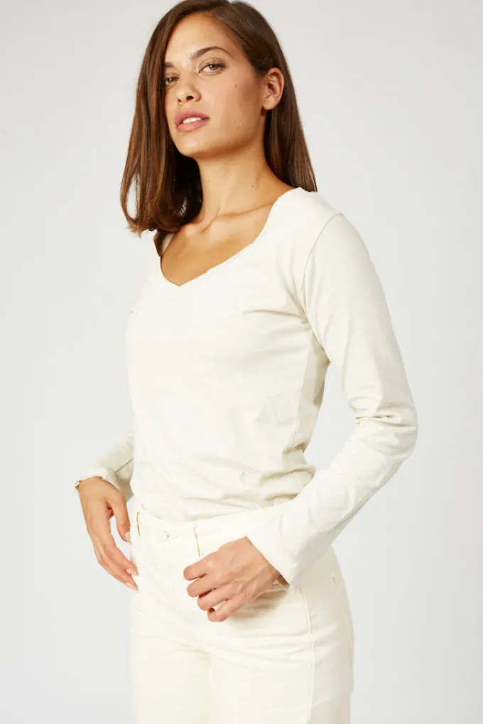Silk & Salt perfect comfy tee - stone^ Tops