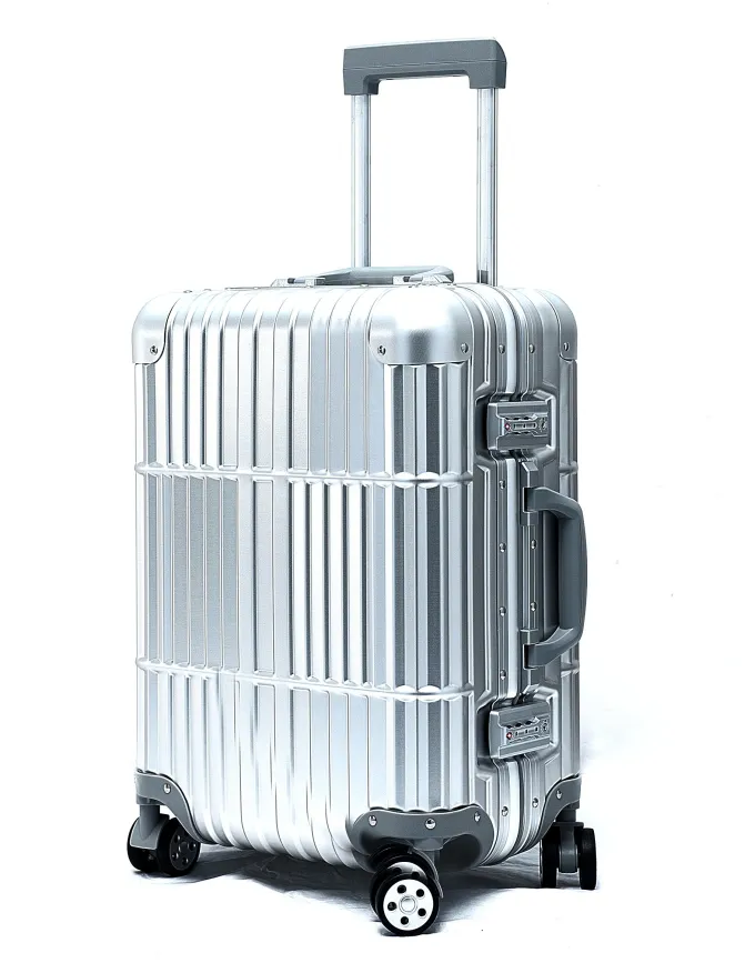 Silk & Salt Cloud 9 Fashion All Aluminum Luggage^ Carry On Luggage