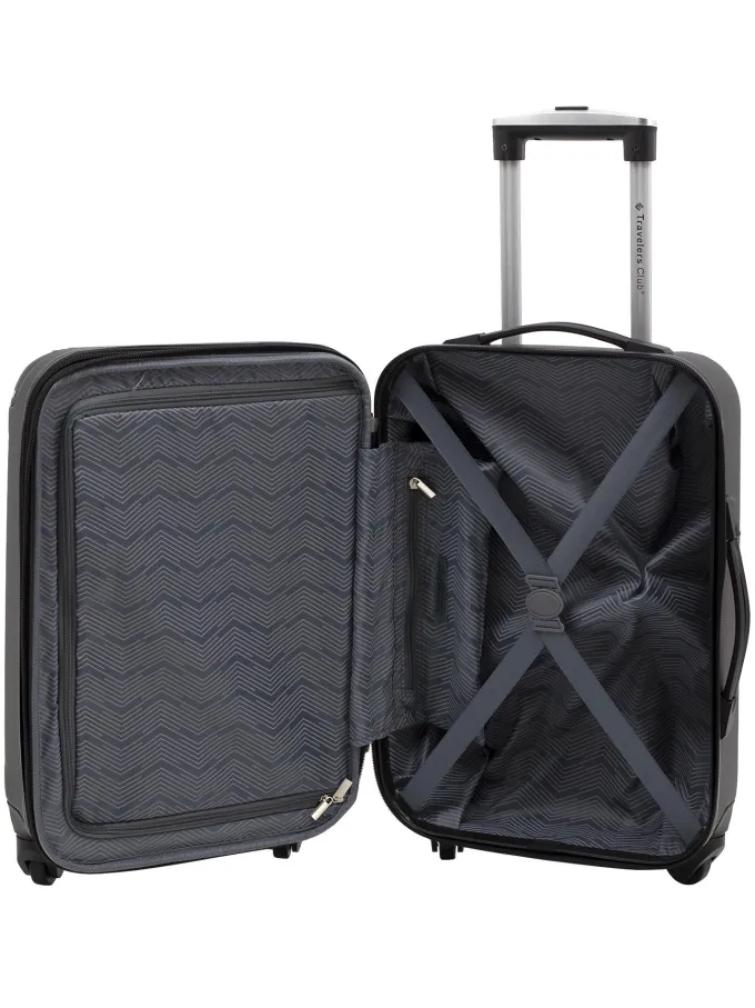 Silk & Salt 2 pc. Expandable Hard-Side Spinner LuggaSet - Black^ Luggage Sets