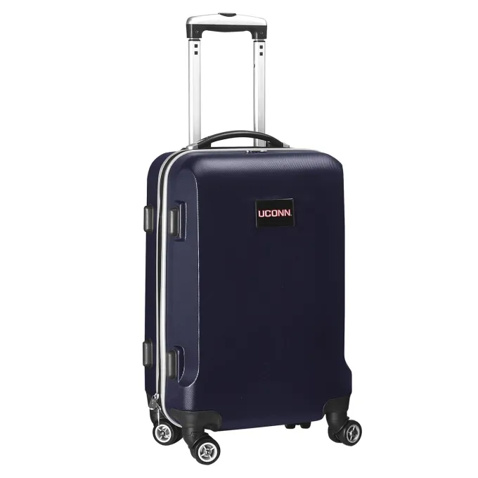 Silk & Salt MOJO Navy UConn Huskies 21 8-Wheel Hardcase Spinner Carry-On Luggage^ Carry On Luggage