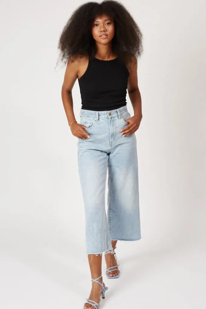 Silk & Salt dreamy top - black^ Tops