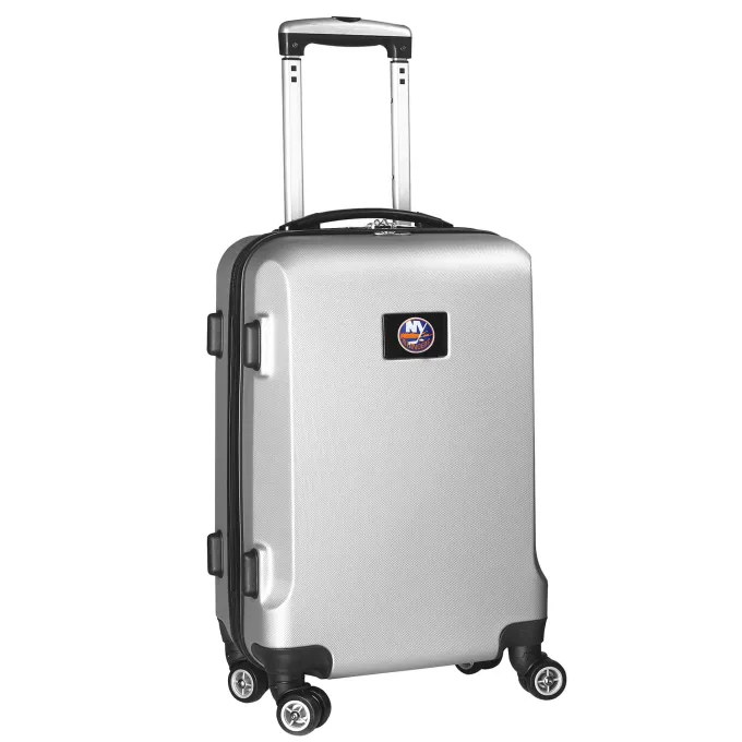 Silk & Salt York Islanders 20 8-Wheel Hardcase Spinner Carry-On - Silver^ Carry On Luggage