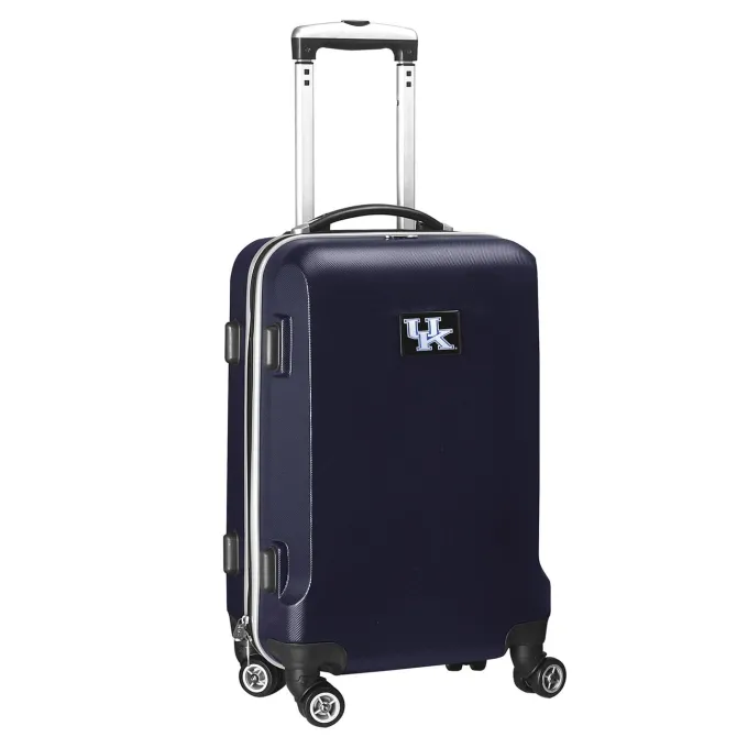 Silk & Salt Kentucky Wildcats 20 8-Wheel Hardcase Spinner Carry-On - Navy^ Carry On Luggage