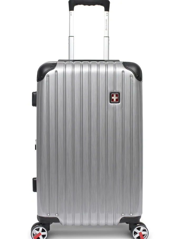 Silk & Salt SwissTech Exhibition 22 Polycarbonate Hard Side Check Lugga( Exclusive)^ Checked Luggage