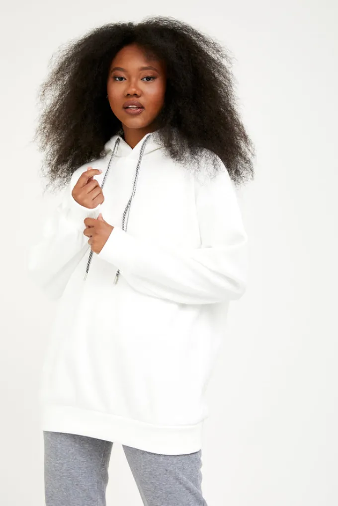 Silk & Salt go to hoodie - white^ Hoodies & Sweatshirts