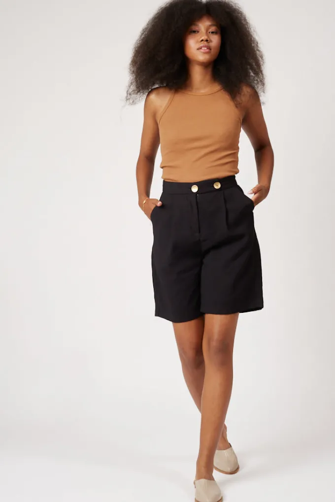 Silk & Salt dreamy top - brown^ Tops