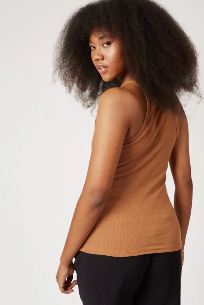 Silk & Salt dreamy top - brown^ Tops